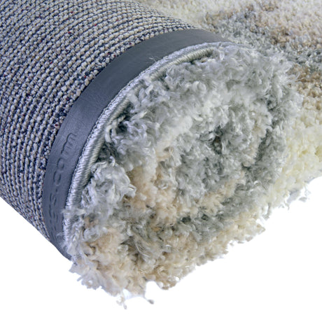 Khaki 5' 3 x 5' 3 Soft Touch Shag Square Area Rug Thick Soft Touch Fluffy & Plush Shaggy Pile 100% Polypropylene Unique Carpet for Modern Home Interiors for Sale at Rug Engine