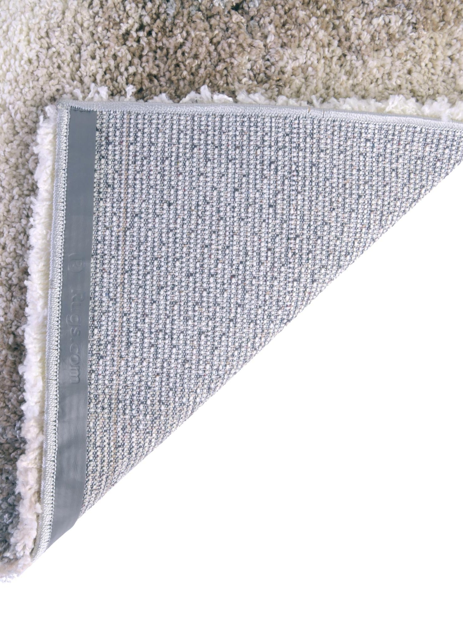 Khaki 2' 7 x 13' 1 Soft Touch Shag Runner Area Rug Thick Soft Touch Fluffy & Plush Shaggy Pile 100% Polypropylene Unique Carpet for Modern Home Interiors for Sale at Rug Engine