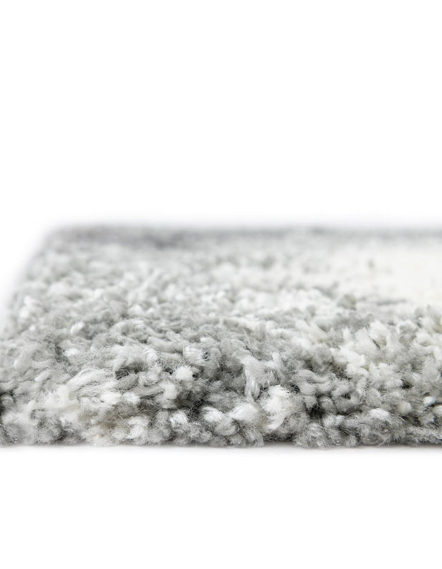 Sage Green 4' 1 x 4' 1 Soft Touch Shag Square Area Rug Thick Soft Touch Fluffy & Plush Shaggy Pile