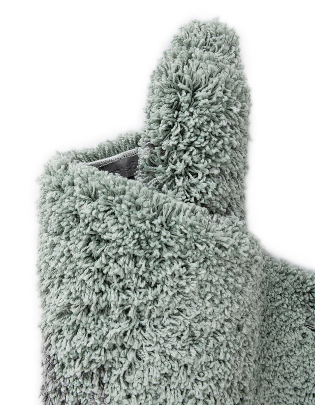 Sage Green 4' 1 x 4' 1 Soft Touch Shag Square Area Rug Thick Soft Touch Fluffy & Plush Shaggy Pile