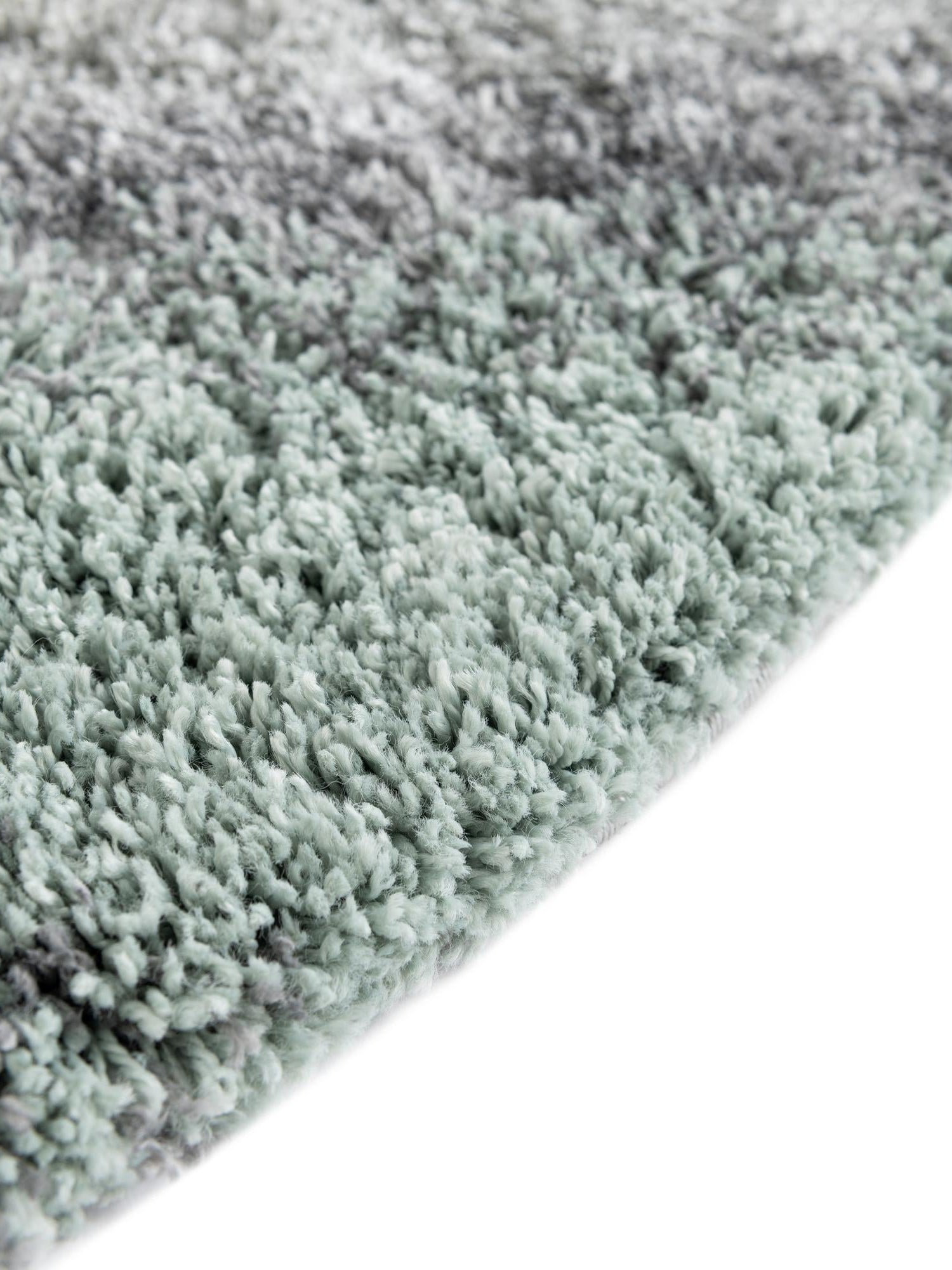 Sage Green 4' 1 x 4' 1 Soft Touch Shag Round Area Rug Thick Soft Touch Fluffy & Plush Shaggy Pile 100% Polypropylene Unique Carpet for Modern Home Interiors for Sale at Rug Engine