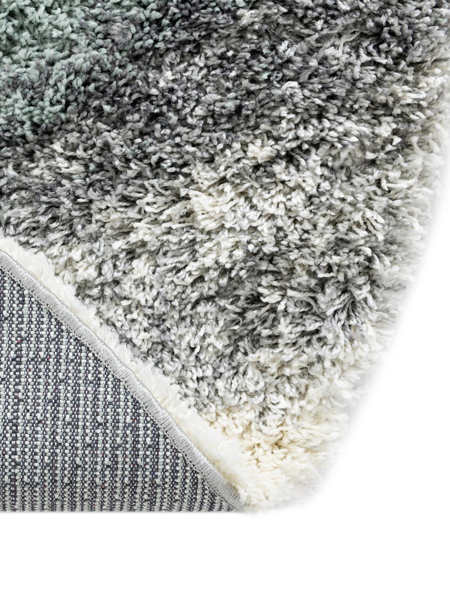 Sage Green 7' 10 x 7' 10 Soft Touch Shag Round Area Rug Thick Soft Touch Fluffy & Plush Shaggy Pile 100% Polypropylene Unique Carpet for Modern Home Interiors for Sale at Rug Engine