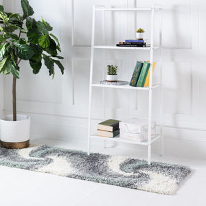 Sage Green 2' x 6' 7 Soft Touch Shag Runner Area Rug Thick Soft Touch Fluffy & Plush Shaggy Pile