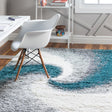Turquoise 5' 3 x 8' Soft Touch Shag Rectangle Area Rug Thick Soft Touch Fluffy & Plush Shaggy Pile 100% Polypropylene Unique Carpet for Modern Home Interiors for Sale at Rug Engine