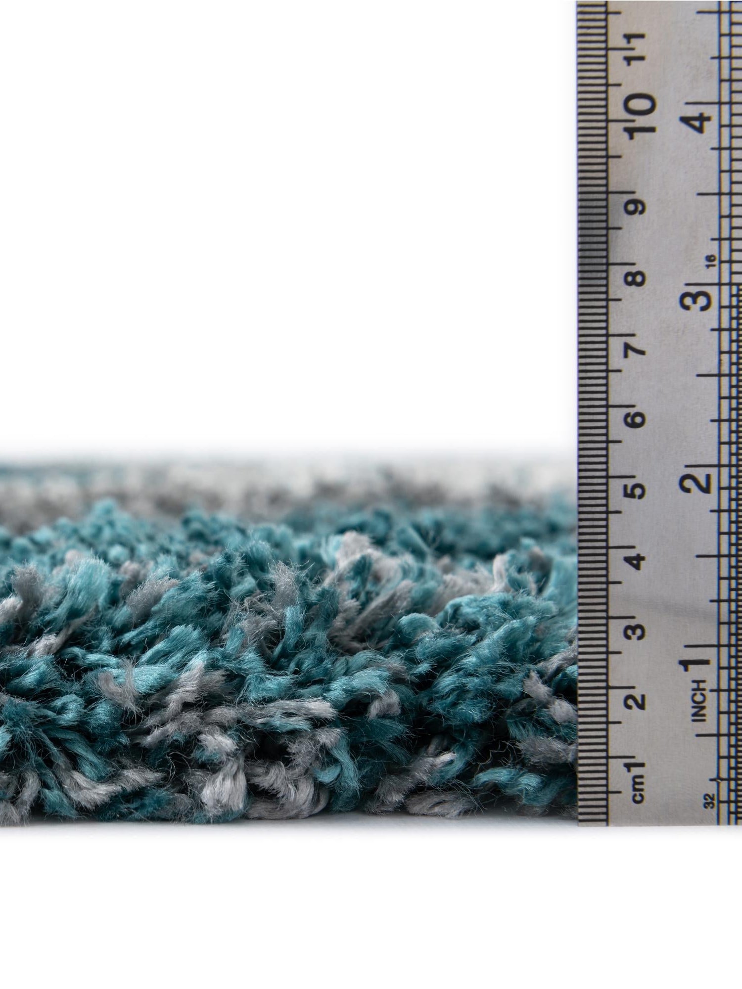 Turquoise 3' 3 x 3' 3 Soft Touch Shag Round Area Rug Thick Soft Touch Fluffy & Plush Shaggy Pile 100% Polypropylene Unique Carpet for Modern Home Interiors for Sale at Rug Engine