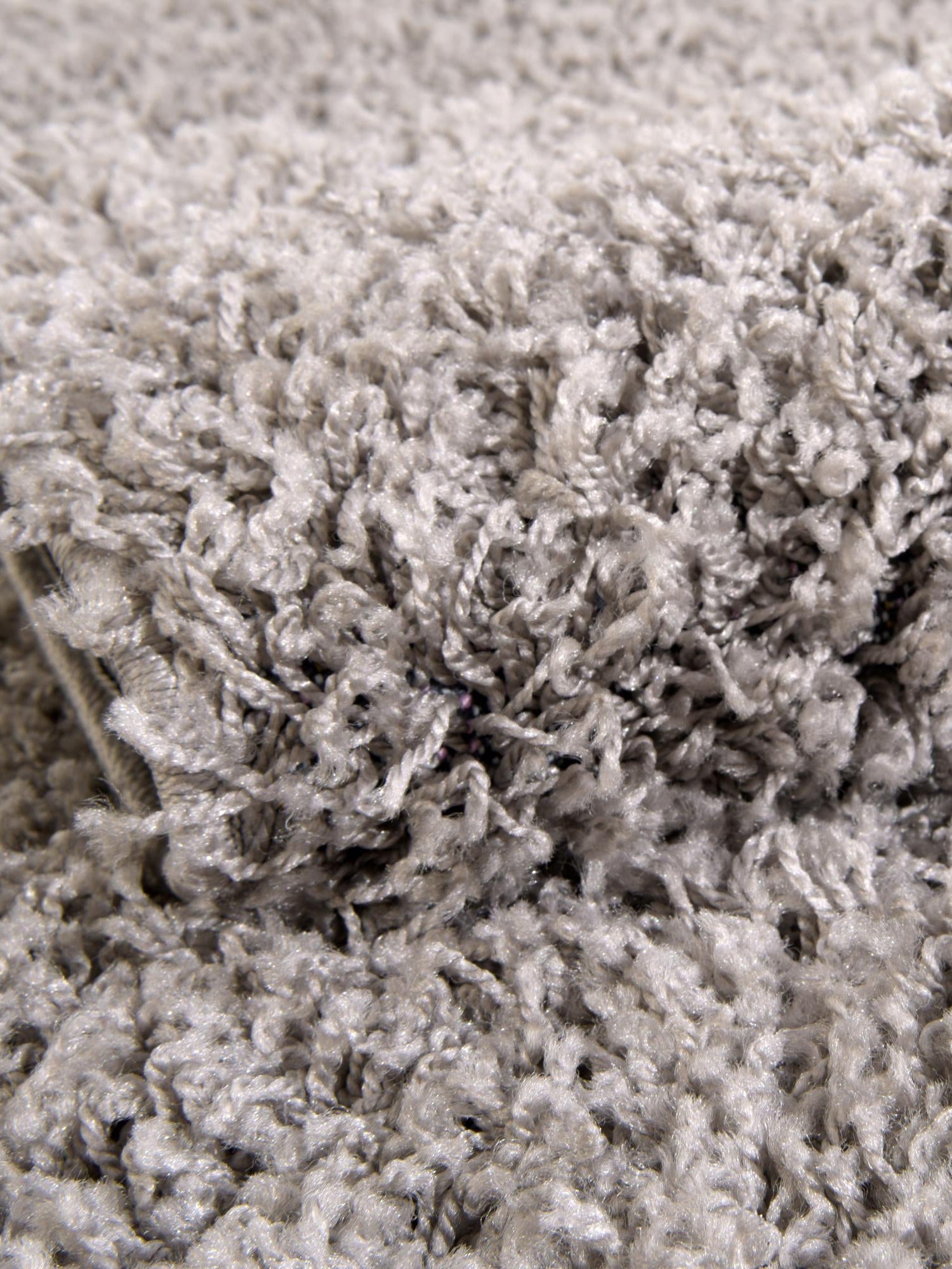 Cloud Gray 5' 3 x 5' 3 Solid Shag Square Area Rug Thick Soft Touch Fluffy & Plush Shaggy Pile Durable Minimalist Carpet for Classic Interior Design for Sale at Rug Engine