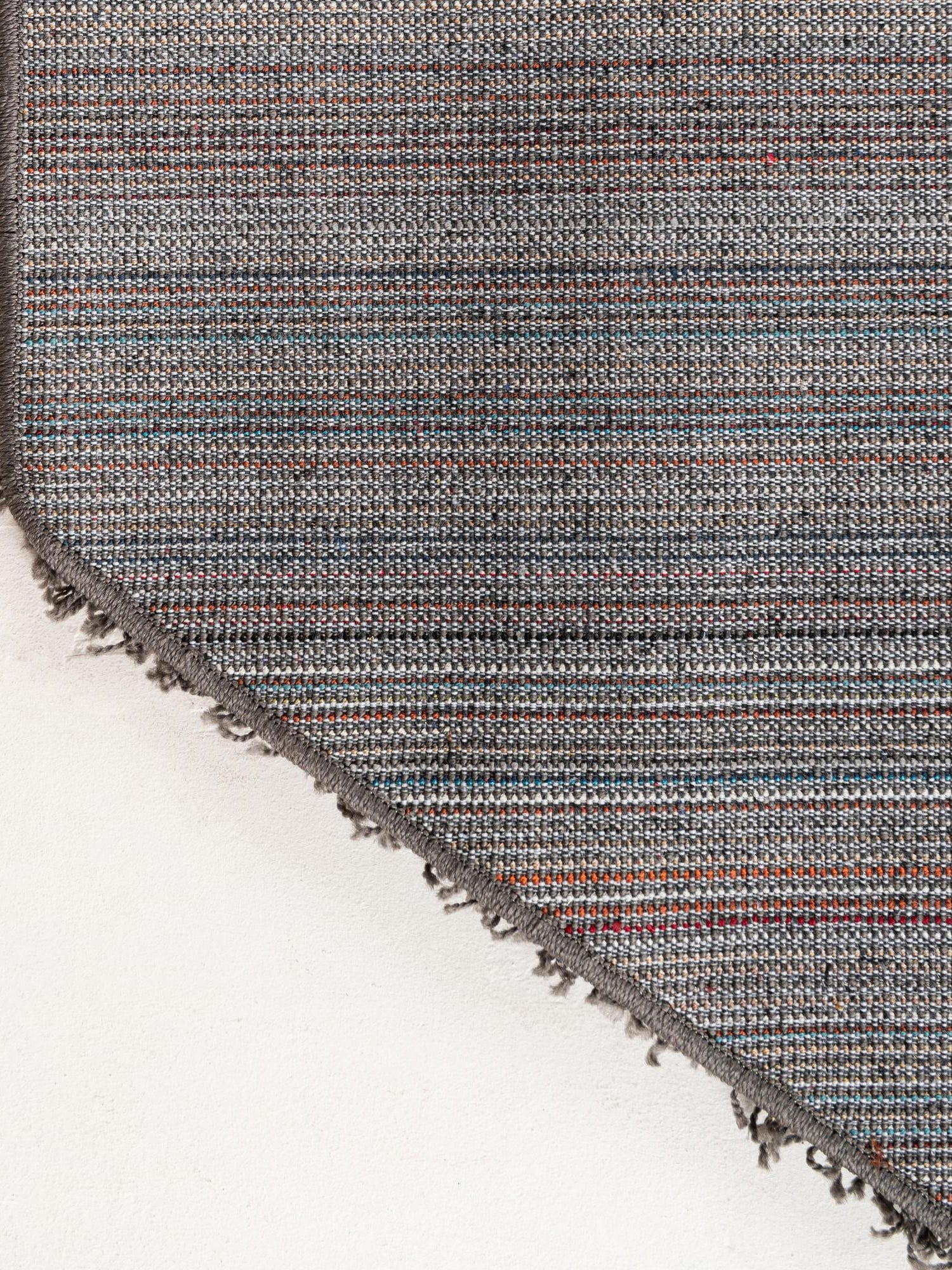 Graphite Gray 4' 1 x 4' 1 Solid Shag Octagon Area Rug Thick Soft Touch Fluffy & Plush Shaggy Pile Durable Minimalist Carpet for Classic Interior Design for Sale at Rug Engine