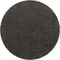 Graphite Gray 7' 1 x 7' 1 Solid Shag Round Area Rug Thick Soft Touch Fluffy & Plush Shaggy Pile