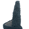 Sapphire Blue 2' 2 x 2' 2 Solid Shag Square Area Rug Thick Soft Touch Fluffy & Plush Shaggy Pile