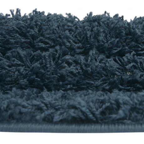 Sapphire Blue 2' 2 x 2' 2 Solid Shag Square Area Rug Thick Soft Touch Fluffy & Plush Shaggy Pile Durable Minimalist Carpet for Classic Interior Design for Sale at Rug Engine