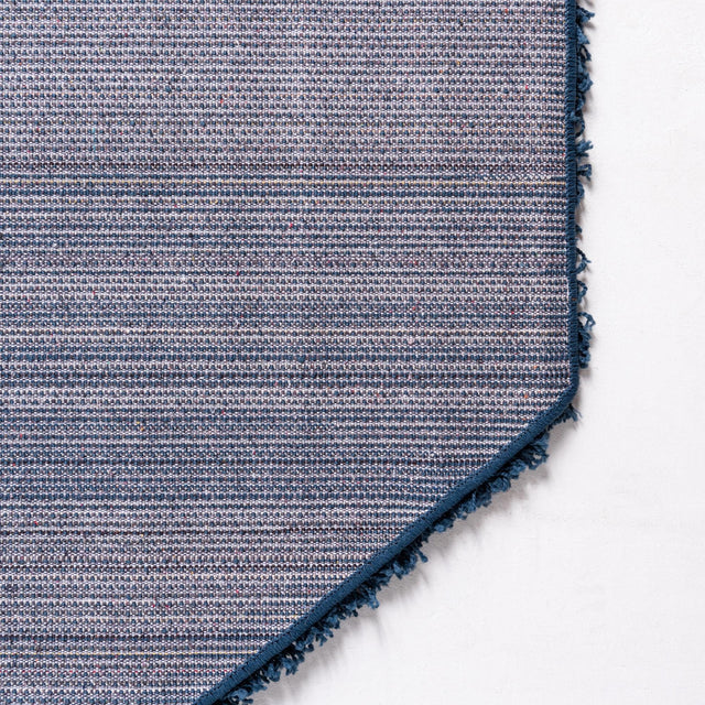 Sapphire Blue 4' 1 x 4' 1 Solid Shag Octagon Area Rug Thick Soft Touch Fluffy & Plush Shaggy Pile