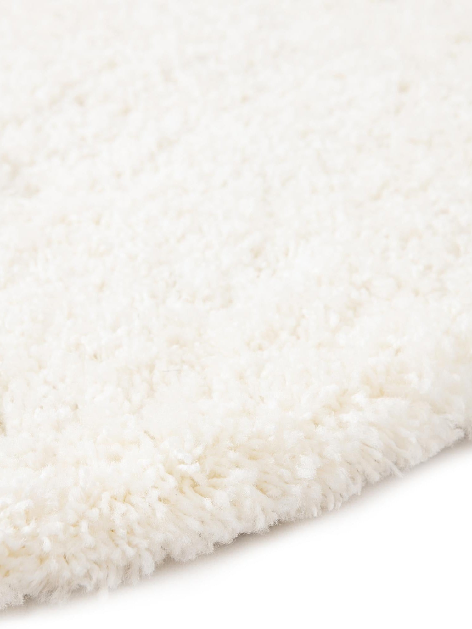 Snow White 7' 10 x 10' Solid Shag Oval Area Rug Thick Soft Touch Fluffy & Plush Shaggy Pile Durable Minimalist Carpet for Classic Interior Design for Sale at Rug Engine