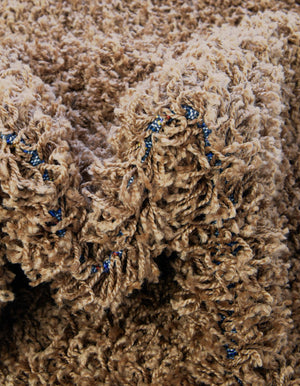 Sandy Brown 7' 10 x 10' Solid Shag Oval Area Rug Thick Soft Touch Fluffy & Plush Shaggy Pile