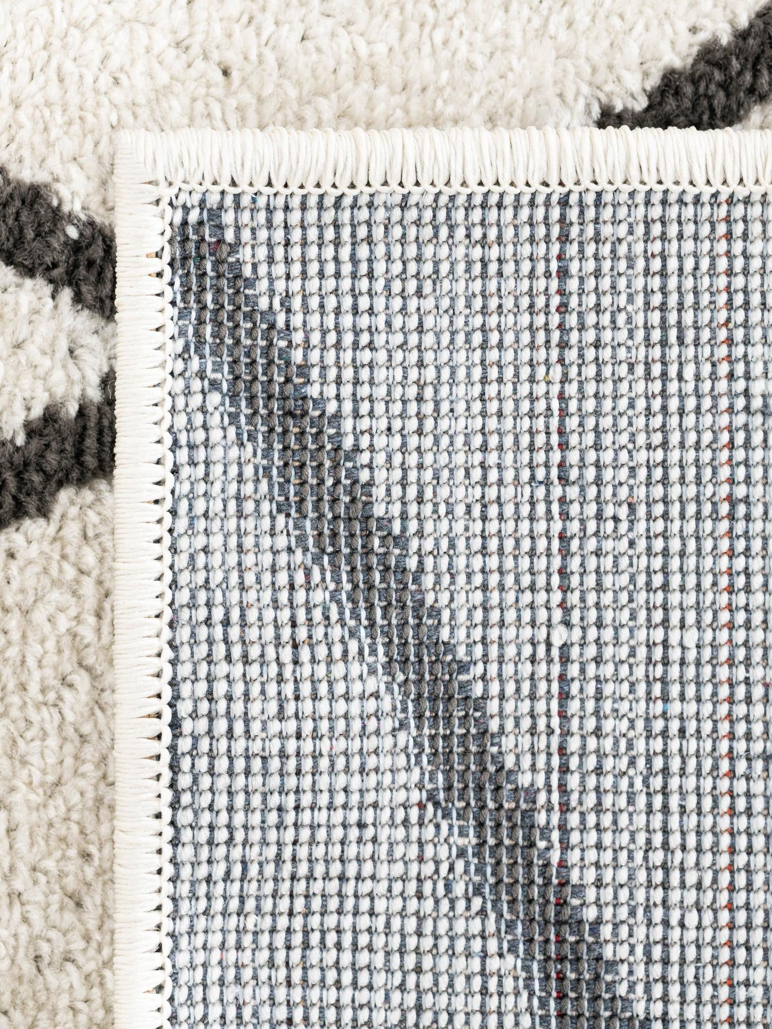 Ivory 5' 3 x 5' 3 Trellis Frieze Octagon Area Rug Geometric Modern Unique Stain Resistant Easy Clean Carpet for Living, Dining, Bedrooms, Office for Sale at Rug Engine