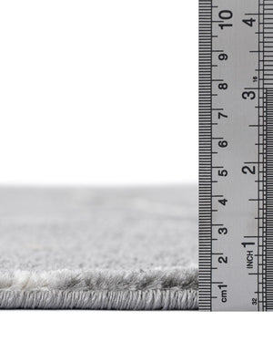 Light Gray 7' 10 x 7' 10 Trellis Frieze Octagon Area Rug Geometric Modern Unique Stain Resistant Easy Clean Carpet for Living, Dining, Bedrooms, Office for Sale at Rug Engine
