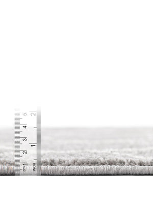 Light Gray 5' 3 x 5' 3 Trellis Frieze Octagon Area Rug Geometric Modern Unique Stain Resistant Easy Clean Carpet for Living, Dining, Bedrooms, Office for Sale at Rug Engine