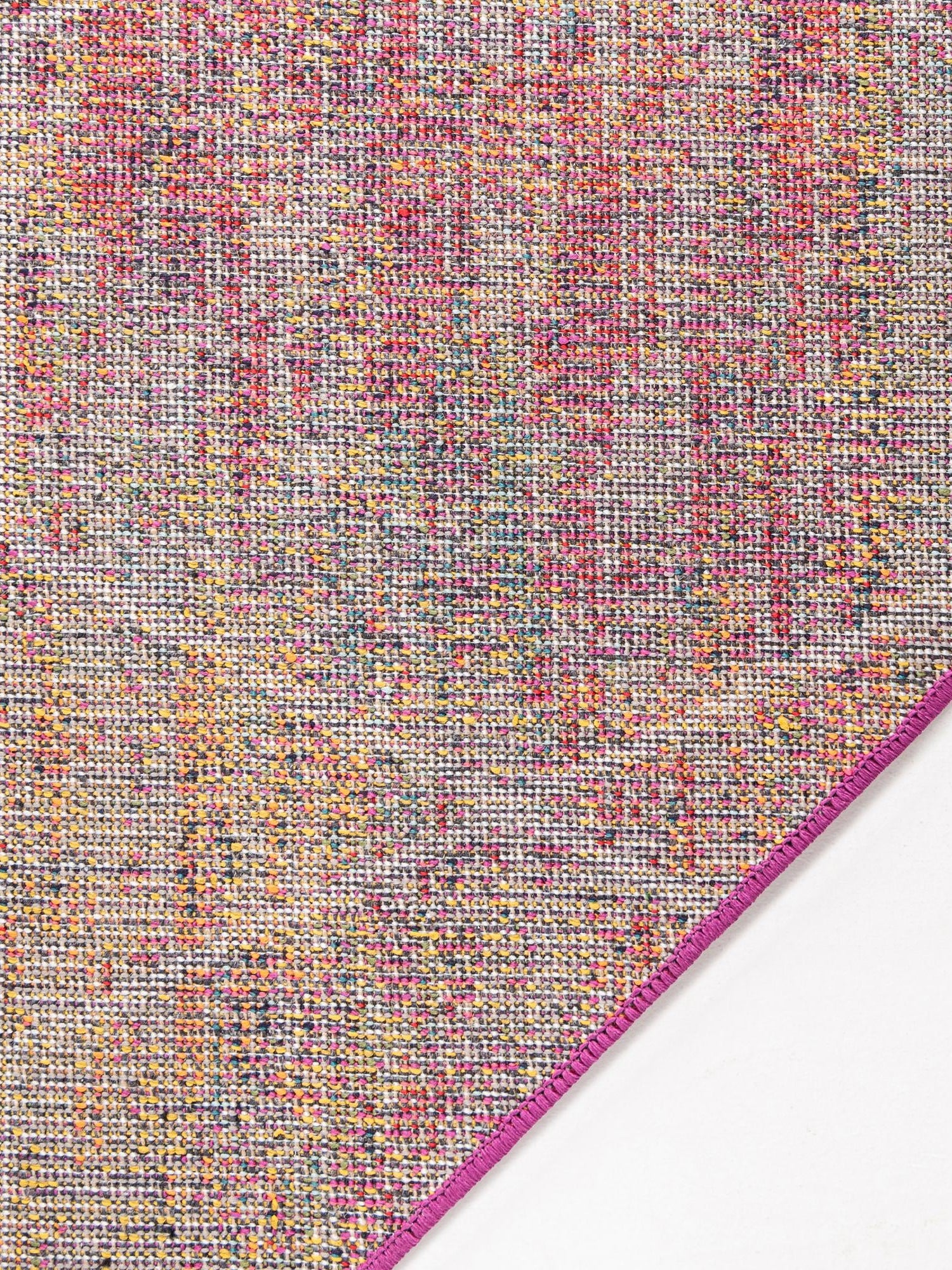 Multicolor 5' 3 x 5' 3 Trellis Frieze Octagon Area Rug Geometric Modern Unique Stain Resistant Easy Clean Carpet for Living, Dining, Bedrooms, Office for Sale at Rug Engine