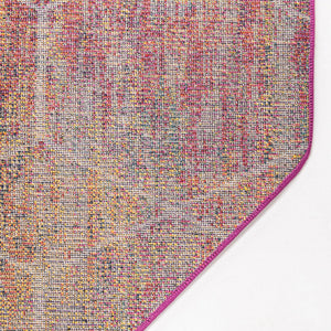 Multicolor 5' 3 x 5' 3 Trellis Frieze Octagon Area Rug Geometric Modern Unique Stain Resistant Easy Clean Carpet for Living, Dining, Bedrooms, Office for Sale at Rug Engine