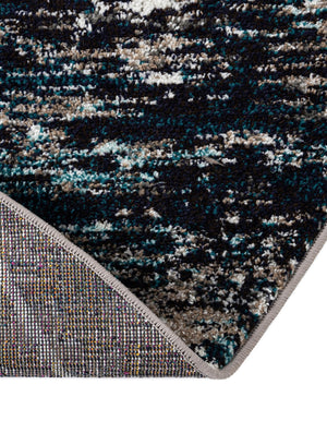 Blue Multicolor 2' x 3' 1 Trellis Frieze Oval Area Rug Geometric Modern Unique Stain Resistant Easy Clean Carpet for Living, Dining, Bedrooms, Office for Sale at Rug Engine
