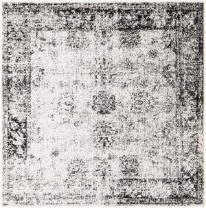 Gray 5' 3 x 5' 3 Sofia Square Area Rug Durable Easy Clean Stain Resistant Unique Carpet for Affordable Interior Home Design for Sale at Rug Engine