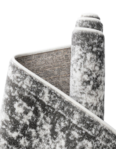 Gray 2' x 3' 1 Sofia Oval Area Rug Durable Easy Clean Stain Resistant Unique Carpet for Affordable Interior Home Design for Sale at Rug Engine