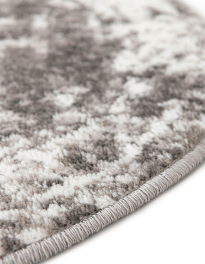 Gray 4' 1 x 6' 1 Sofia Oval Area Rug Durable Easy Clean Stain Resistant Unique Carpet for Affordable Interior Home Design for Sale at Rug Engine