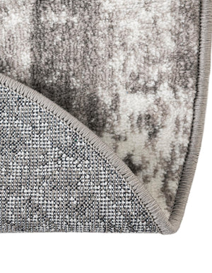 Gray 4' 1 x 6' 1 Sofia Oval Area Rug Durable Easy Clean Stain Resistant Unique Carpet for Affordable Interior Home Design for Sale at Rug Engine