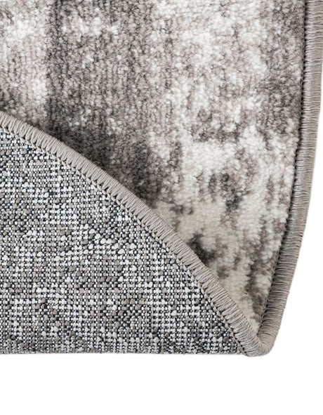 Gray 4' 1 x 6' 1 Sofia Oval Area Rug Durable Easy Clean Stain Resistant Unique Carpet for Affordable Interior Home Design for Sale at Rug Engine
