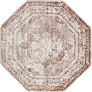 Beige 4' x 4' 1 Sofia Octagon Rug