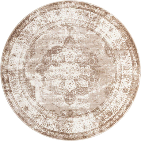 Beige 10' x 10' Sofia Round Rug