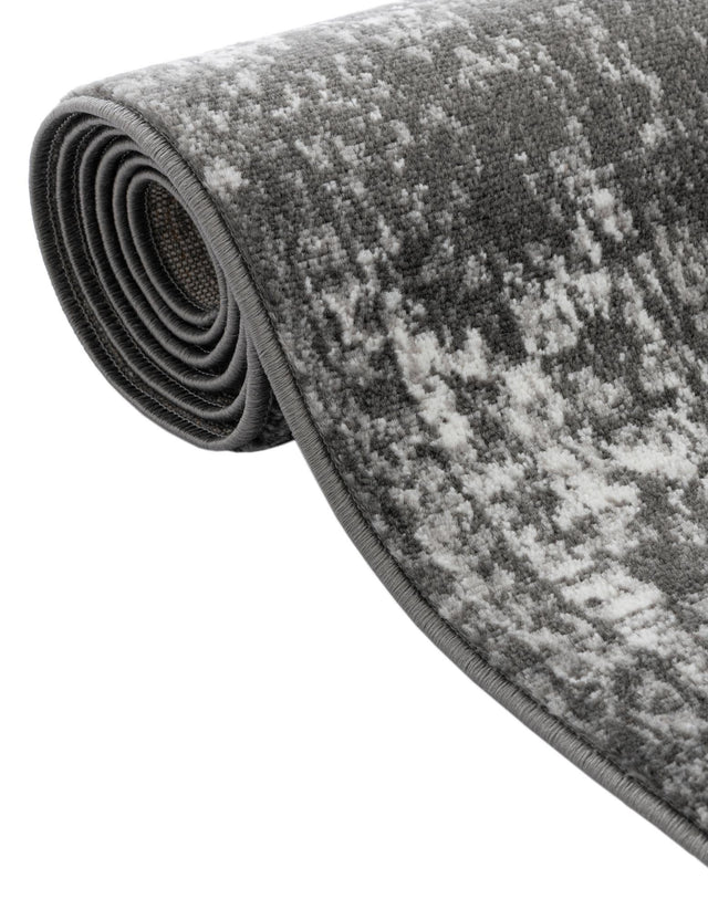 Dark Gray 2' x 3' 1 Sofia Oval Rug