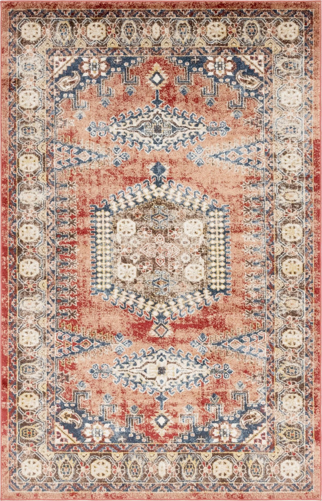 Terracotta 1' 4 x 1' 4 Utopia Sample Area Rug Traditional Vintage Persian Inspired Vivid Color Durable Carpet for Unique Interiors for Sale at Rug Engine