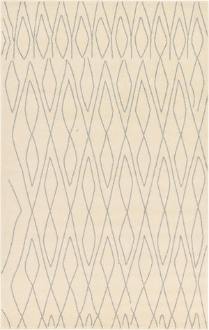Ivory 1' 4 x 1' 4 Fez Sample Area Rug Geometric 100% Polypropylene Easy Clean Stain Resistant Carpet for Living, Dining, Office, Dorms for Sale at Rug Engine