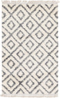 Ivory 1' 4 x 1' 4 Hygge Shag Sample Area Rug Thick Soft Touch Fluffy & Plush Shaggy Pile 100% Polypropylene With Jute Backing Modern Carpet for Sale at Rug Engine