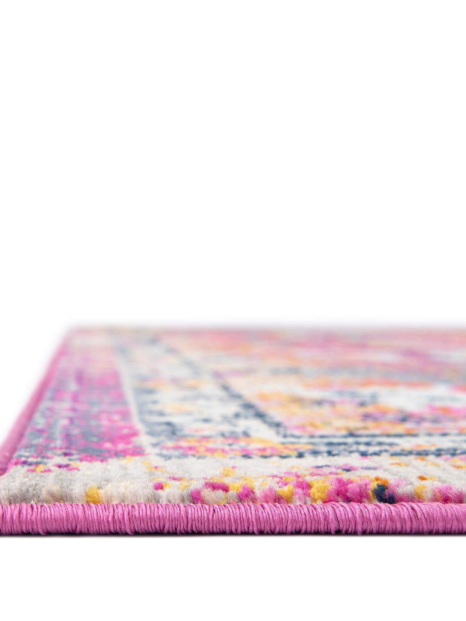 Fuchsia 3' 7 x 5' 3 Budapest Rectangle Area Rug 70% Polypropylene & 30% Polyester With Cotton Backing Traditional Classical Room Carpet for Sale at Rug Engine