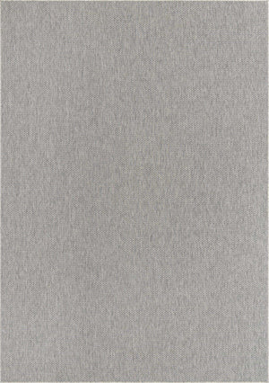 Light Gray 10' x 14' 1 Outdoor Solid Rectangle Area Rug Weather Resistant for Patio, Deck, Terrace, Balcony, Porch 100% Polypropylene Minimalist Waterproof Carpet for Sale at Rug Engine