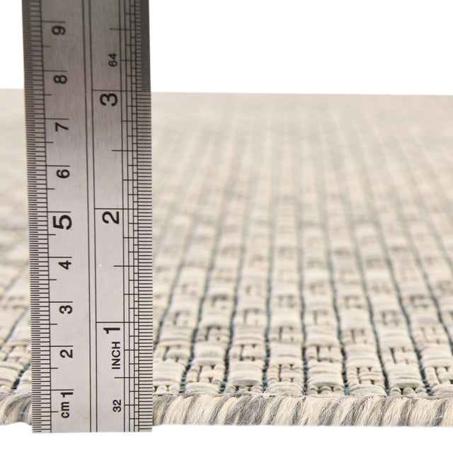 Light Gray 10' x 10' Outdoor Solid Square Area Rug Weather Resistant for Patio, Deck, Terrace, Balcony, Porch 100% Polypropylene Minimalist Waterproof Carpet for Sale at Rug Engine