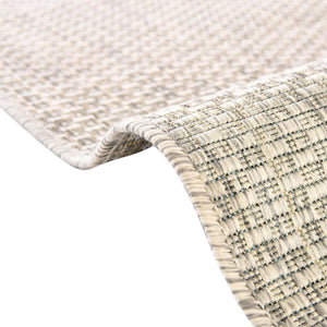 Light Gray 13' 1 x 13' 1 Outdoor Solid Square Area Rug Weather Resistant for Patio, Deck, Terrace, Balcony, Porch 100% Polypropylene Minimalist Waterproof Carpet for Sale at Rug Engine