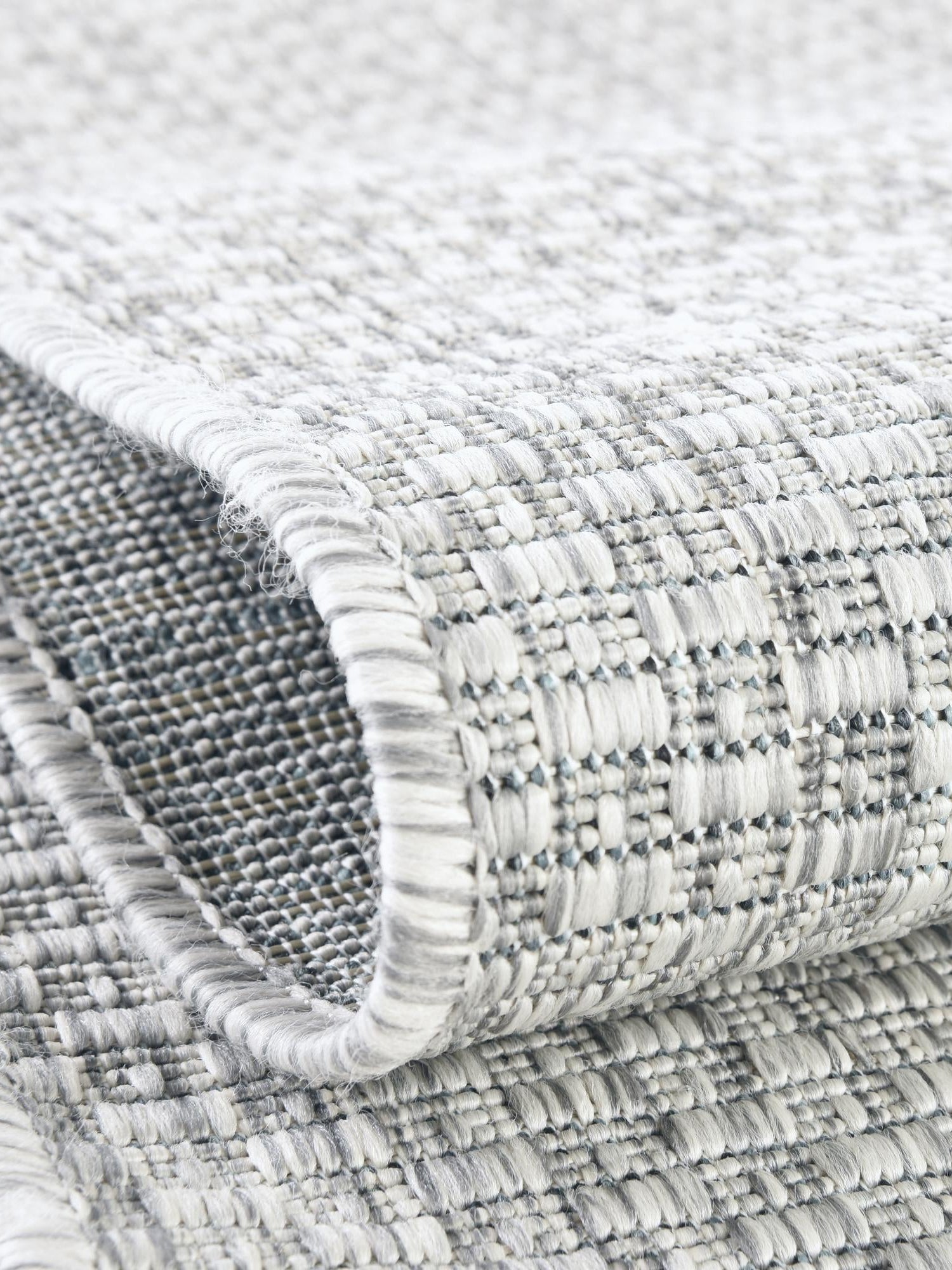 Light Gray 5' 3 x 5' 3 Outdoor Solid Octagon Area Rug Weather Resistant for Patio, Deck, Terrace, Balcony, Porch 100% Polypropylene Minimalist Waterproof Carpet for Sale at Rug Engine