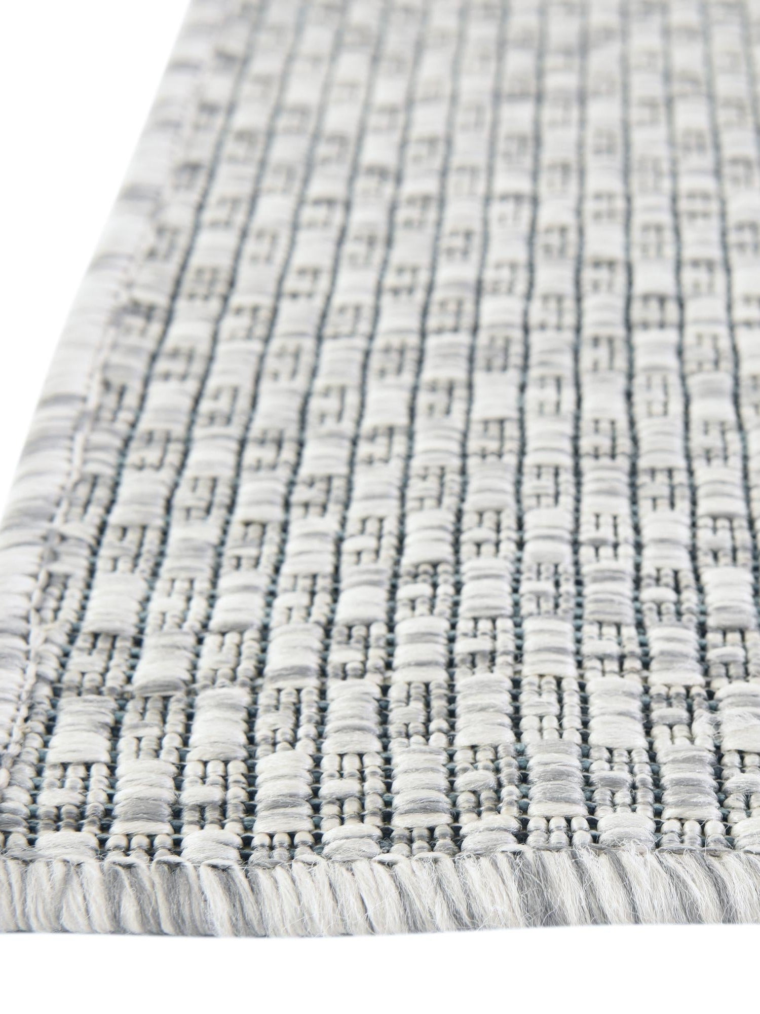 Light Gray 5' 3 x 5' 3 Outdoor Solid Octagon Area Rug Weather Resistant for Patio, Deck, Terrace, Balcony, Porch 100% Polypropylene Minimalist Waterproof Carpet for Sale at Rug Engine