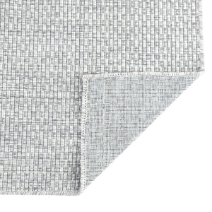 Light Gray 5' 3 x 5' 3 Outdoor Solid Octagon Area Rug Weather Resistant for Patio, Deck, Terrace, Balcony, Porch 100% Polypropylene Minimalist Waterproof Carpet for Sale at Rug Engine