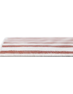 Red 5' 3 x 8' Jill Zarin Outdoor Rectangle Area Rug Weather Resistant for Patio, Deck, Terrace, Balcony, Porch Durable 100% Polypropylene Carpet for Outside for Sale at Rug Engine