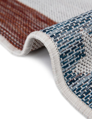 Red 2' x 8' Jill Zarin Outdoor Runner Area Rug Weather Resistant for Patio, Deck, Terrace, Balcony, Porch Durable 100% Polypropylene Carpet for Outside for Sale at Rug Engine