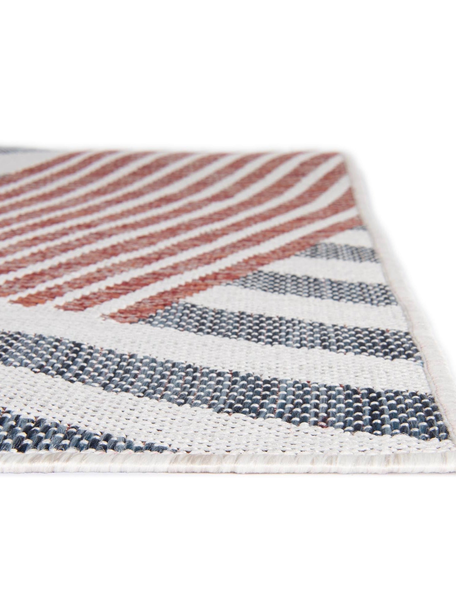 Blue 5' 3 x 8' Jill Zarin Outdoor Rectangle Area Rug Weather Resistant for Patio, Deck, Terrace, Balcony, Porch Durable 100% Polypropylene Carpet for Outside for Sale at Rug Engine