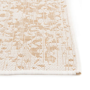 Beige 2' x 3' 1 Jill Zarin Outdoor Rectangle Area Rug Weather Resistant for Patio, Deck, Terrace, Balcony, Porch Durable 100% Polypropylene Carpet for Outside for Sale at Rug Engine