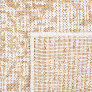 Beige 2' x 6' 1 Jill Zarin Outdoor Runner Area Rug Weather Resistant for Patio, Deck, Terrace, Balcony, Porch Durable 100% Polypropylene Carpet for Outside for Sale at Rug Engine