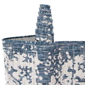 Blue 9' x 12' Jill Zarin Outdoor Rectangle Area Rug Weather Resistant for Patio, Deck, Terrace, Balcony, Porch Durable 100% Polypropylene Carpet for Outside for Sale at Rug Engine
