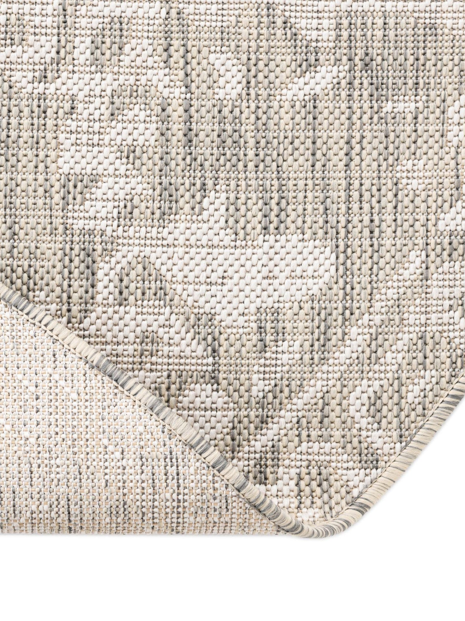 Gray 7' 10 x 10' Jill Zarin Outdoor Oval Area Rug Weather Resistant for Patio, Deck, Terrace, Balcony, Porch Durable 100% Polypropylene Carpet for Outside for Sale at Rug Engine
