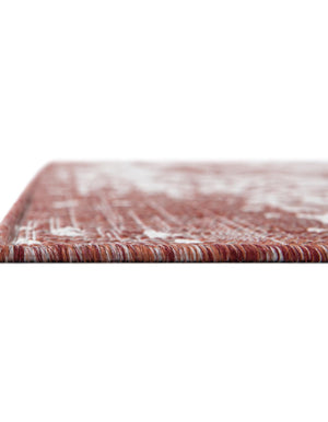 Rust Red 2' x 6' 1 Jill Zarin Outdoor Runner Area Rug Weather Resistant for Patio, Deck, Terrace, Balcony, Porch Durable 100% Polypropylene Carpet for Outside for Sale at Rug Engine