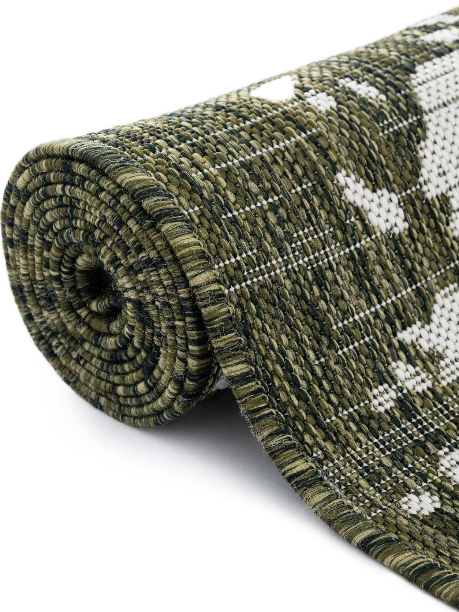 Green 2' x 3' 1 Jill Zarin Outdoor Rectangle Area Rug Weather Resistant for Patio, Deck, Terrace, Balcony, Porch Durable 100% Polypropylene Carpet for Outside for Sale at Rug Engine